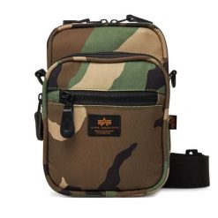 Saszetka Alpha Industries. Brązowe saszetki męskie Alpha Industries, bez wzorów, młodzieżowe, małe. Za 119.99 zł.