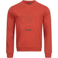 Bawełniana bluza Jeep® dla mężczyzn z designem gwiazdy. Bluzy nierozpinane męskie Jeep, m, bez wzorów, z bawełny, casualowe, bez ramiączek, bez kaptura. Za 207.99 zł.