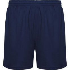 Spodenki Sportowe Dla Dorosłych Unisex. Niebieskie szorty sportowe męskie ROLY, bez wzorów, sportowe. Za 34.99 zł.