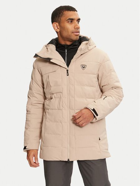 Rossignol Kurtka narciarska RLMMJ06 Beżowy Regular Fit. Brązowe kurtki narciarskie i snowboardowe męskie Rossignol, na zimę, m, bez wzorów, z syntetyku, bez kaptura, narciarskie. Za 1,009.00 zł.