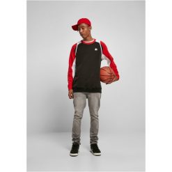 Bluza Urban Classics Starter Laser. Czarne bluzy nierozpinane męskie Urban Classics, m, bez wzorów, bez ramiączek, bez kaptura. Za 275.00 zł.