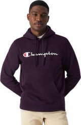 Bluza męska Champion Hooded fioletowa 220253 VS025 L. Fioletowe bluzy nierozpinane męskie CHAMPION, l, bez wzorów, bez ramiączek, bez kaptura. Za 223.98 zł.