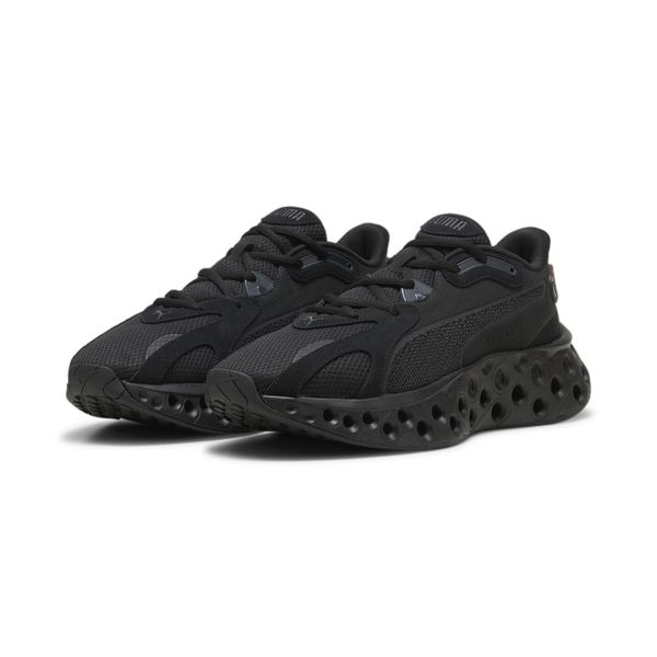 Buty do biegania unisex SOFTRIDE Frequence PUMA Black Flat Dark Gray. Czarne buty do biegania męskie Puma, bez wzorów, z materiału, bez zapięcia, do biegania. Za 355.00 zł.