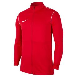 Bluza treningowa męska Nike Dri-fit Park 20 Track. Białe bluzy rozpinane męskie Nike, m, bez wzorów, sportowe, bez ramiączek, bez kaptura. Za 144.70 zł.