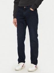 Wrangler Jeansy River 112356837 Granatowy Tapered Fit. Niebieskie jeansy męskie Wrangler, bez wzorów, z bawełny. Za 259.99 zł.