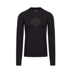Koszulka termoaktywna biegowa męska Longsleeve X-Bionic Invent 4.0 Run Speed. Czarne bielizna termoaktywna męska XBIONIC, m, bez wzorów, bez ramiączek. Za 459.99 zł.
