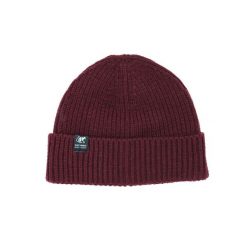 Czapka dzianinowa – z obszyciem / rozmiar uniwersalny (bordowa). Czerwone czapki męskie SURF MONKEY, na zimę, bez wzorów, z dzianiny, wakacyjne. Za 119.95 zł.