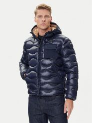Blauer Kurtka przejściowa 25WBLUC02080 Granatowy Regular Fit. Niebieskie kurtki męskie Blauer, m, bez wzorów, z syntetyku, bez ramiączek, bez kaptura. Za 1,189.00 zł.
