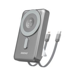Powerbank Dudao k29 10000mah 20w metalowa obudowa z podstawką i kablami. Szare powerbanki Dudao. Za 119.00 zł.