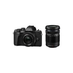 Produkt z outletu: Aparat OLYMPUS E-M10 Mark III + EZ-M1442 IIR + EZ-M4015 R Czarny. Akcesoria fotograficzne OLYMPUS. Za 3,497.00 zł.