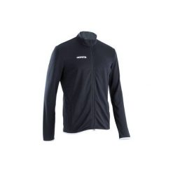 Bluza T100. Czarne bluzy nierozpinane męskie KIPSTA. Za 59.99 zł.