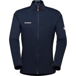 Bluza trekkingowa męska Mammut Taiss Light ML. Niebieskie bluzy nierozpinane męskie Mammut, m, bez wzorów, bez ramiączek, bez kaptura. Za 609.99 zł.