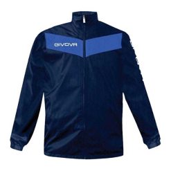 Męska Kurtka Scudo. Niebieskie kurtki męskie Givova, m, bez wzorów, sportowe, bez ramiączek, bez kaptura. Za 131.99 zł.