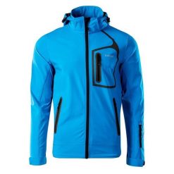 Męska Kurtka Soft Shell Nils. Czarne kurtki męskie Hi-tec, m, bez wzorów, sportowe, bez ramiączek, bez kaptura. Za 265.99 zł.