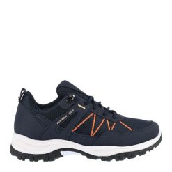 Buty trekkingowe męskie VERTIGO ALPES VOLOR M/NAVY. Czarne buty trekkingowe męskie Aulp, bez wzorów, sportowe, bez obcasa, bez zapięcia. W wyprzedaży za 159.99 zł.