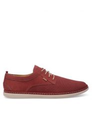 Lasocki Sneakersy VITO-11 MB Czerwony. Czerwone buty sportowe na co dzień męskie Lasocki, m, bez wzorów, z nubiku, bez ramiączek, bez kaptura. Za 199.99 zł.