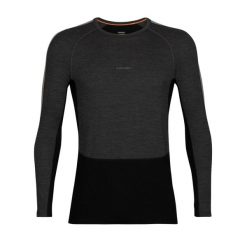 Koszulka termoaktywna męska icebreaker ZoneKnit 200. Szare bielizna termoaktywna męska Icebreaker, m, bez wzorów, bez ramiączek, narciarskie. Za 329.99 zł.