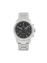 Tommy Hilfiger Zegarek Wesley 1710626 Srebrny. Szare, analogowe zegarki męskie Tommy Hilfiger, srebrne. Za 699.99 zł.