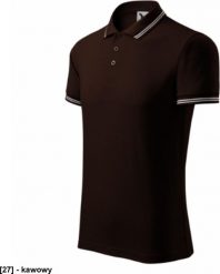 Urban 219 - ADLER - Koszulka polo męska, 200 g/m2, 35% poliester, 65% bawełna, - kawowy XL. Koszulki polo męskie Malfini, m, bez wzorów, z bawełny, bez kołnierzyka, bez ramiączek. Za 67.40 zł.