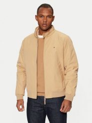 Tommy Hilfiger Kurtka przejściowa Harrington MW0MW37647 Beżowy Regular Fit. Brązowe kurtki męskie Tommy Hilfiger, m, bez wzorów, z syntetyku, bez ramiączek, bez kaptura. Za 659.99 zł.