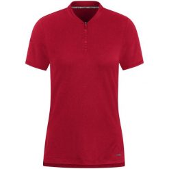 Polo Jako Pro Casual. Czerwone koszulki polo męskie Jako, bez wzorów, casualowe, bez kołnierzyka, bez ramiączek. Za 262.50 zł.