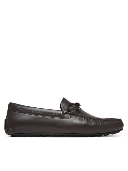 BOSS Mokasyny Noel_Mocc_ltlc 50541771 Brązowy. Brązowe mokasyny męskie Boss, ze skóry, bez zapięcia. Za 559.99 zł.