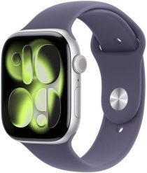 Smartwatch Apple Watch 11 GPS 42mm Silver Alu Sport Band S/M Fioletowy (MEU64ET/A). Fioletowe zegarki smartwatch Apple. Za 2,190.41 zł.