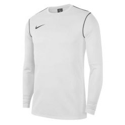 Męska Bluza Park 20 Z Okrągłym Dekoltem. Białe bluzy nierozpinane męskie Nike, m, bez wzorów, bez ramiączek, bez kaptura. Za 199.99 zł.