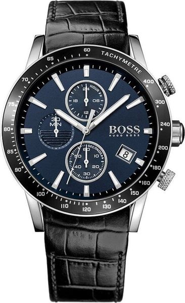 ZEGAREK MĘSKI HUGO BOSS 1513391 - RAFALE (zh013d) + BOX. Zegarki męskie Hugo Boss. Za 511.99 zł.