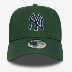 Czapka New Era Outline Script LOS DOD Zielona. Zielone czapki męskie New Era, bez wzorów, sportowe. Za 156.51 zł.