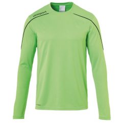 Koszulka z długim rękawem Uhlsport Stream 22. Czarne koszulki męskie z długim rękawem Uhlsport, m, bez wzorów, sportowe, bez kołnierzyka, bez ramiączek. Za 119.50 zł.
