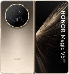 HONOR Magic V5 5G (MBH-N49) AI Handy, Sim Free, 512GB Speicher 16GB RAM, Dual SIM, Android 15, Klappbildschirm Smartphone - Dawn Gold (5109BUHJ). Smartfony Huawei. Za 7,798.99 zł.