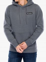 Bluza z kapturem Columbia Meridian Creek Hoodie - city grey heather. Brązowe bluzy z kapturem męskie NoName, m, bez wzorów, z kapturem. Za 285.89 zł.