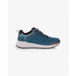 Krótkie buty sportowe unisex Kilpi MERAPI LOW WP-U. Niebieskie buty trekkingowe męskie Kilpi, bez wzorów, z nylonu, sportowe, bez obcasa, bez zapięcia. Za 370.41 zł.