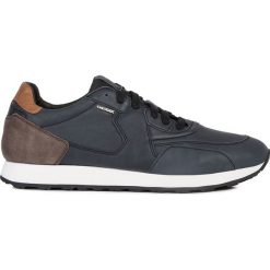 Geox - Buty U Vincit. Niebieskie buty sportowe na co dzień męskie Geox, bez wzorów, z gumy, sportowe, bez ramiączek, bez kaptura. Za 559.90 zł.