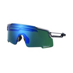 Szare okulary przeciwsłoneczne Shimano CE-Equinox 5. Niebieskie okulary przeciwsłoneczne męskie SHIMANO, bez wzorów, sportowe. Za 543.50 zł.