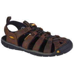 Buty do chodzenia męskie Keen Clearwater Cnx Men. Brązowe buty trekkingowe męskie Keen, bez wzorów, z materiału, bez zapięcia, trekkingowe. Za 533.00 zł.