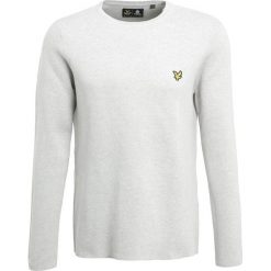 Lyle & Scott MILANO JUMPER Sweter light grey marl. Szare kardigany męskie marki Lyle & Scott, z bawełny. W wyprzedaży za 367.20 zł.