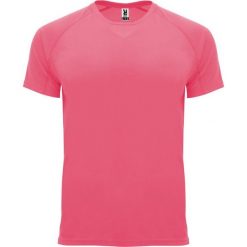 Męska Koszulka Sportowa Z Krótkim Rękawem Bahrain. Czerwone t-shirty sportowe męskie ROLY, m, bez wzorów, sportowe, bez ramiączek. Za 25.99 zł.