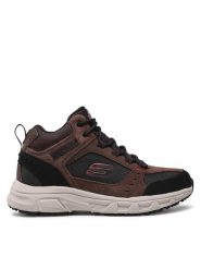 Skechers Trekkingi Ironhide 51895/CHOC Brązowy. Brązowe buty trekkingowe męskie Skechers, bez wzorów, z materiału, bez zapięcia, trekkingowe. Za 269.99 zł.