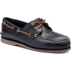 Mokasyny TIMBERLAND - Classic Boat 2 Eye TB0A232M403 Navy Full Grain. Mokasyny męskie Timberland. W wyprzedaży za 399.00 zł.