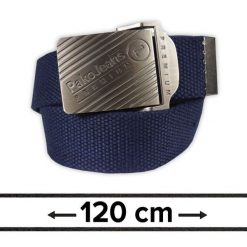 Pasek Materiałowy, Militarny Granatowy 120 cm Solidny, Klamra Zamykana Manualnie -Pako Jeans. Niebieskie paski męskie Pako Jeans, bez wzorów, z jeansu, klasyczne. Za 49.00 zł.