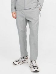 Jack & Jones Spodnie dresowe Will 12253727 Szary Slim Fit. Szare spodnie dresowe męskie Jack & Jones, bez wzorów, z dresówki. Za 119.99 zł.