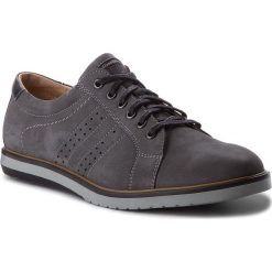 Półbuty KRISBUT - 5023-1-9 Szary. Szare codzienne półbuty męskie Krisbut, bez wzorów, z materiału, eleganckie, bez obcasa, bez zapięcia. W wyprzedaży za 219.00 zł.