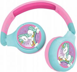 Unicorn 2 in 1 Bluetooth® and Wired comfort foldable Headphones with kids safe volume. Słuchawki bluetooth LEXIBOOK. Za 130.56 zł.