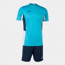 Zestaw Sportowy Joma Danubio II 4XS - Turkus i Marynarka. Niebieskie marynarki męskie Joma, xs, bez wzorów, z dresówki. Za 180.99 zł.