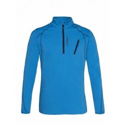 Polar z zamkiem błyskawicznym 1/4 Protest Humans. Niebieskie bluzy z polaru męskie Protest, bez wzorów, z polaru, sportowe, bez ramiączek, bez kaptura. Za 258.50 zł.