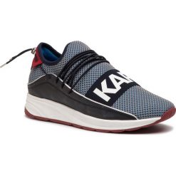 Sneakersy KARL LAGERFELD - KL51144 Navy Satin Text W/Blue. Buty sportowe na co dzień męskie marki KARL LAGERFELD. Za 839.00 zł.