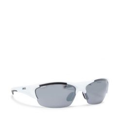 Okulary przeciwsłoneczne Uvex. Białe okulary przeciwsłoneczne męskie Uvex, bez wzorów, sportowe. Za 169.99 zł.