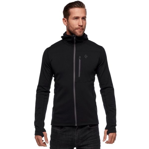 Bluza trekkingowa męska Black Diamond Coefficient. Czarne bluzy nierozpinane męskie Black Diamond, m, bez wzorów, sportowe, bez ramiączek, bez kaptura. Za 674.55 zł.